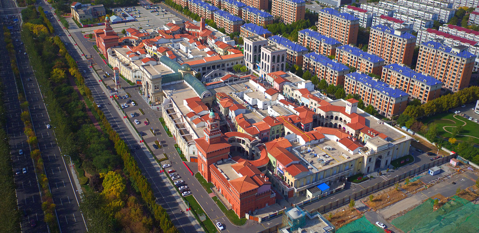 Creativo Design Space Tianjin aerial overview